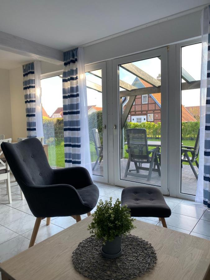 Ferienhaus Kiebitz Dorumer Neufeld Buitenkant foto